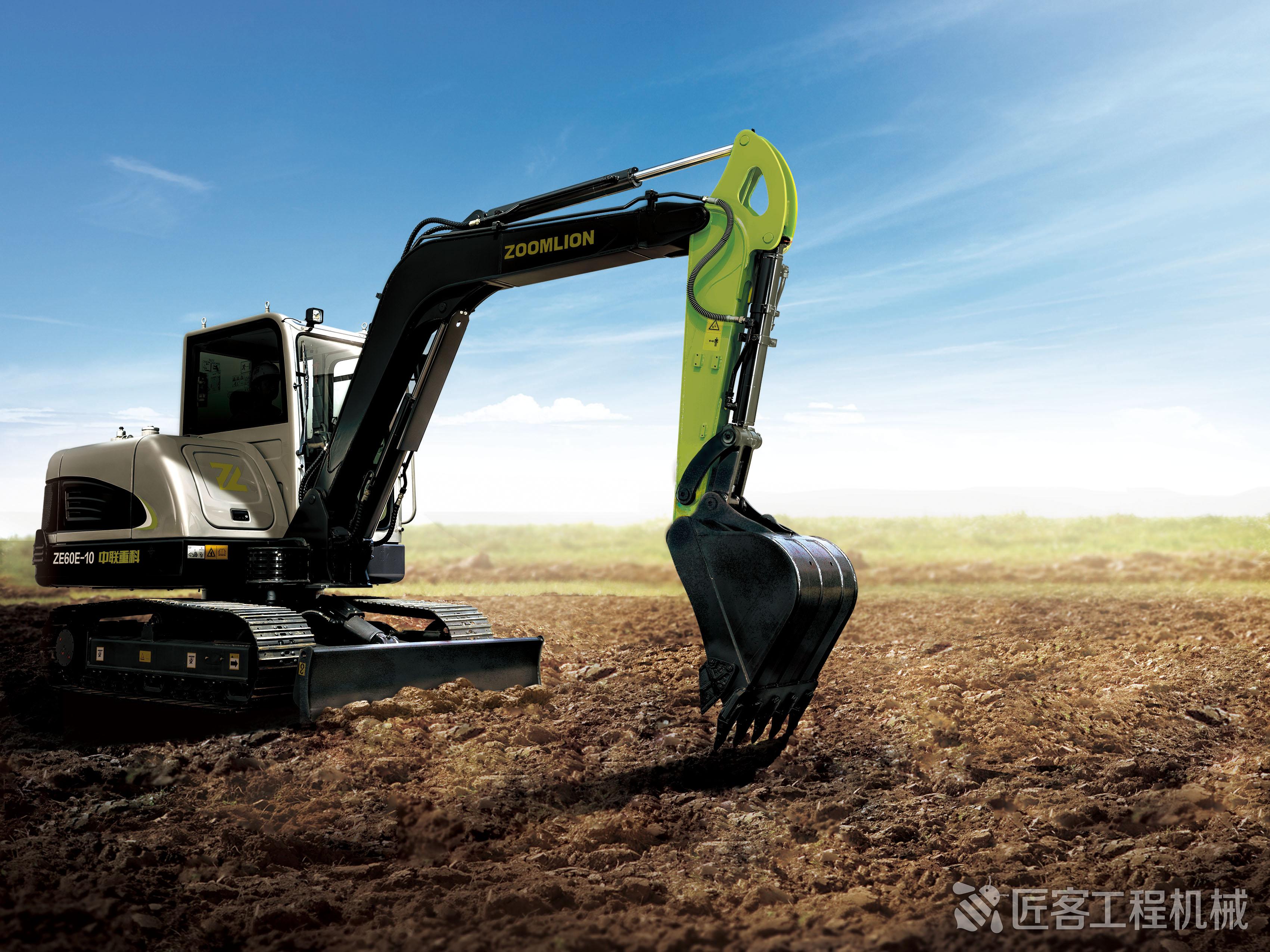 靈動有我 中聯重科ZE60E-10型履帶式挖掘機榮登Top50，獲“中國工程機械”權威認可